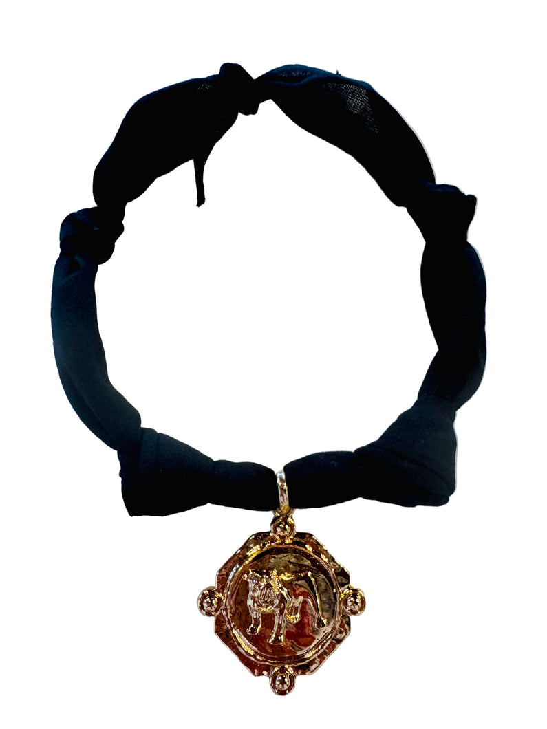 Bulldog Medallion Bandana