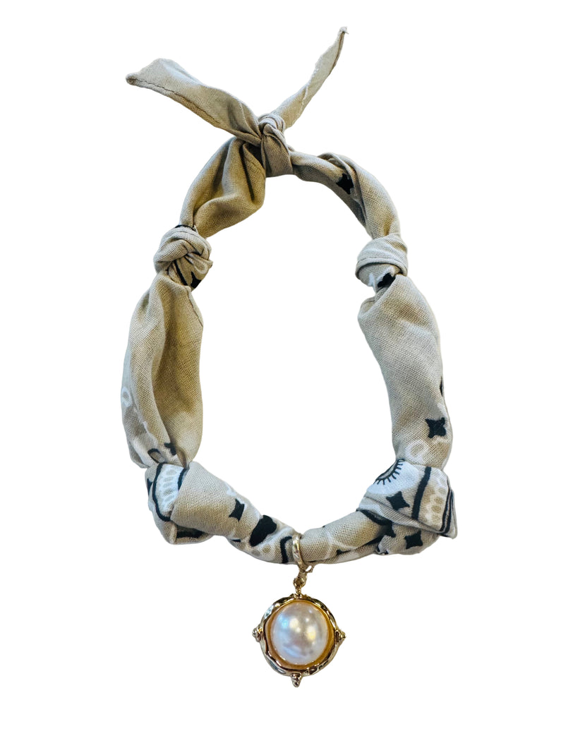 MOP Bandana Necklace