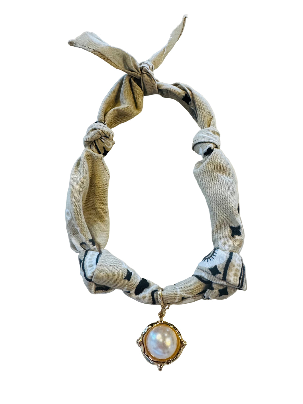 MOP Bandana Necklace