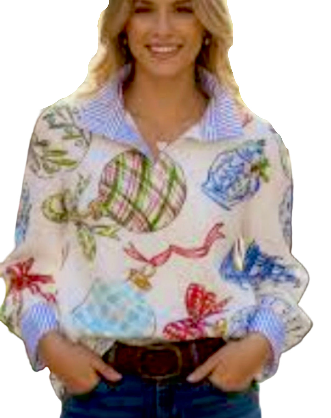 Southern Christmas Blouse