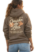 Load image into Gallery viewer, Consider The Lilies Hoodie