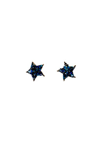 Blue Star Studs