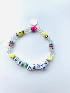 Little Life Bracelets: Be Happy & Keep Going