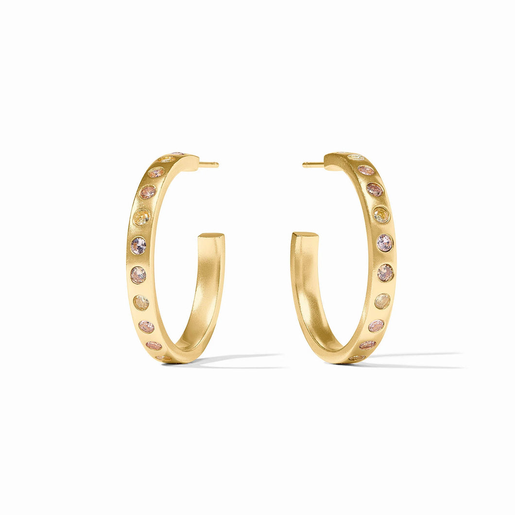 JV Rainbow Champagne Hoop: Medium