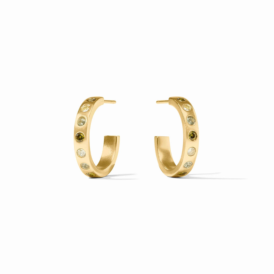 JV Rainbow Jade Hoop: Small