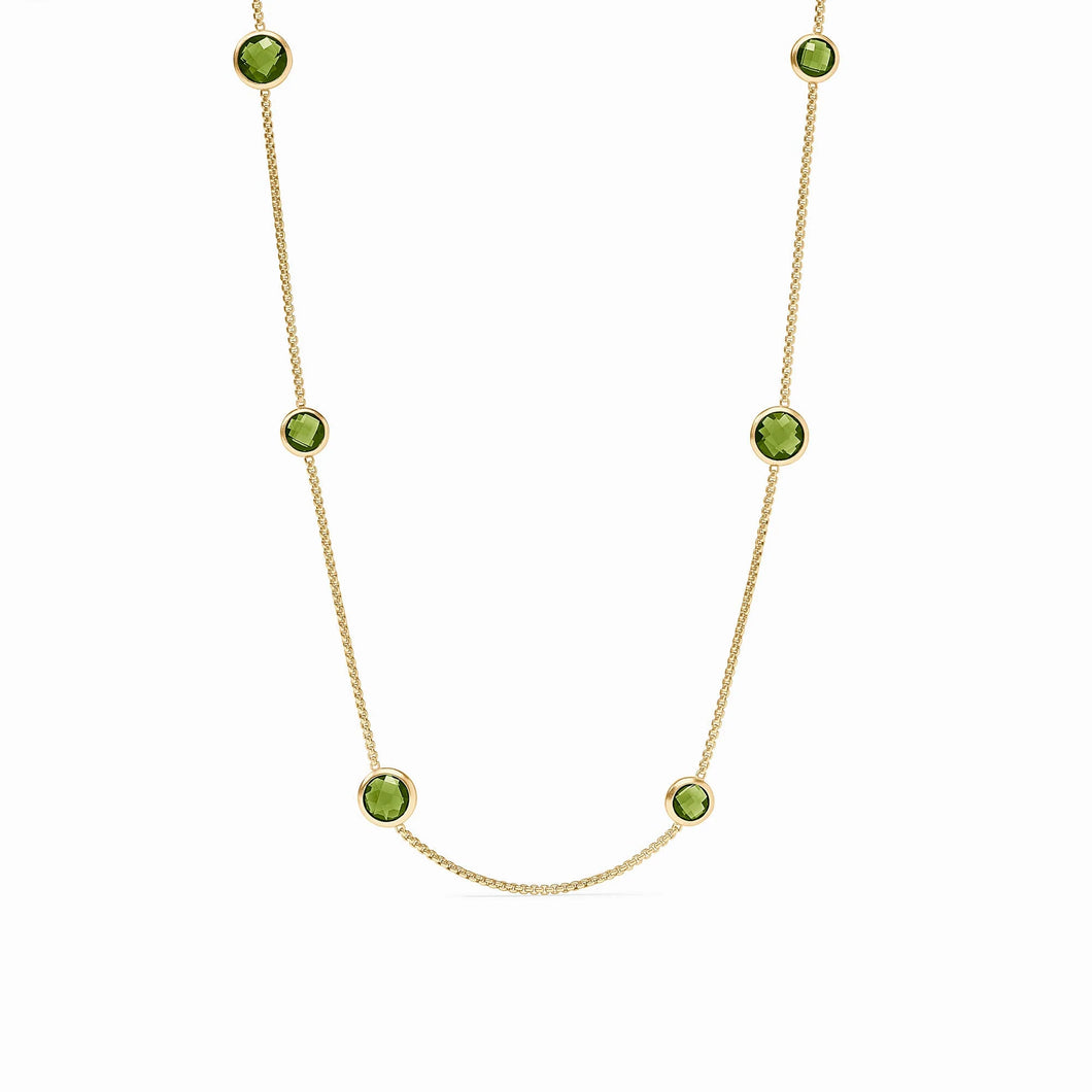 JV Rainbow Station Necklace: Palmetto