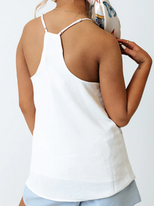 Just Right Tank: Off White