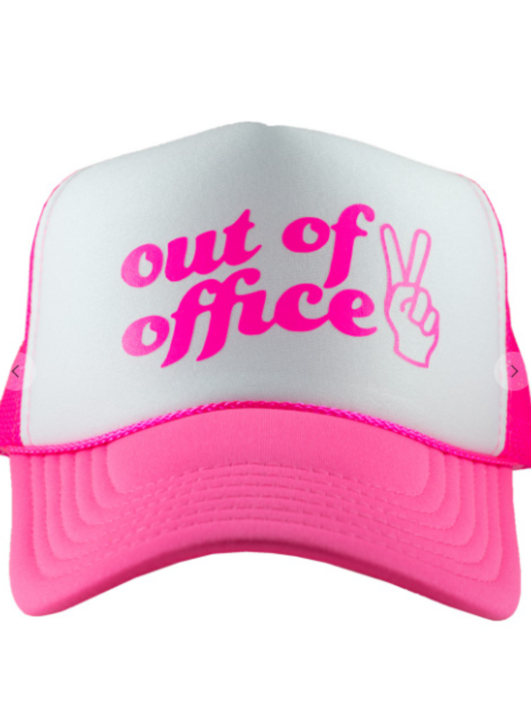 Out Of Office Hat: Neon