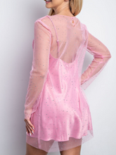 Load image into Gallery viewer, A Diamonds Gotta Shine Dress: Pink