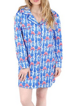 Load image into Gallery viewer, Chinoiserie Night Shirt XS/S