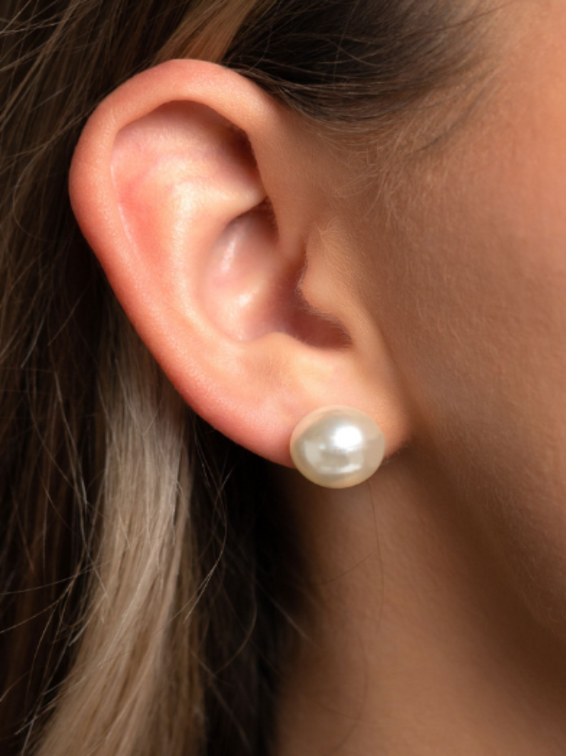 Pearl Earrings: XL