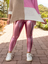 Load image into Gallery viewer, All Things Pink Leggings: Large