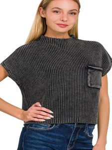 Easy Street Sweater: Black