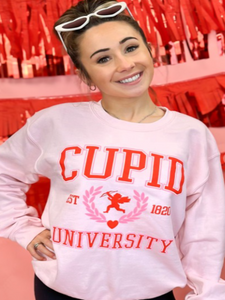 Cupid University Sweatshirt: Medium