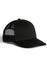 Load image into Gallery viewer, Simple Style Trucker Hat: Black