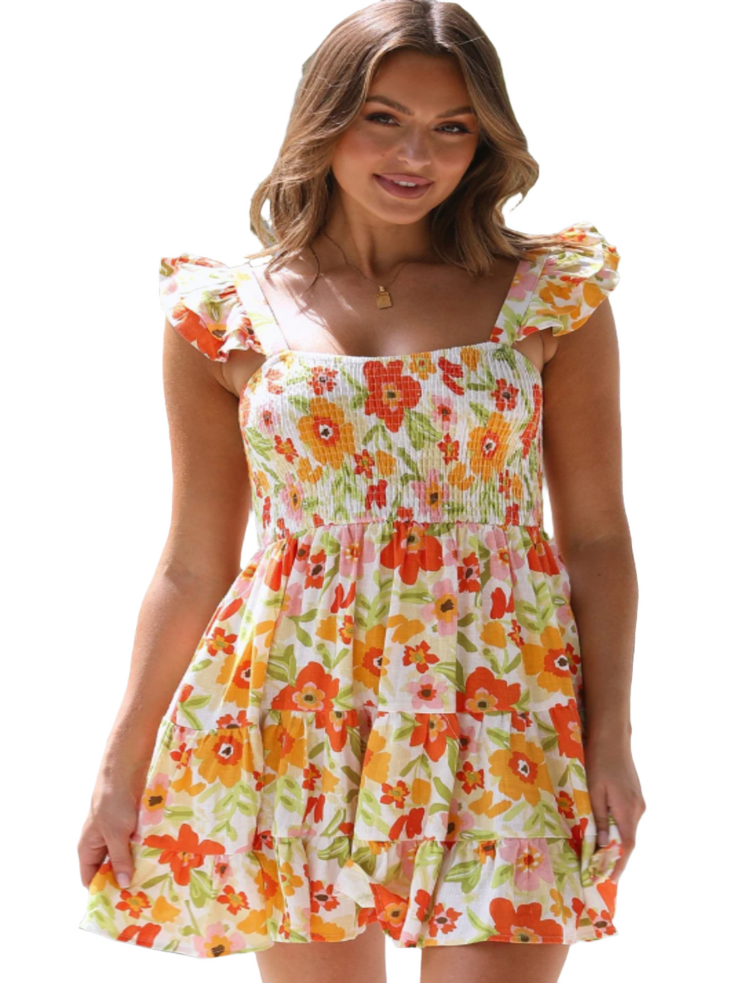 Poppy Garden Dress: Large