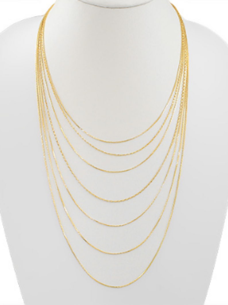 Golden Layers Necklace