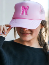 Load image into Gallery viewer, Pink Bow Hat