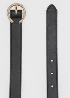 C Buckle Belt: Black