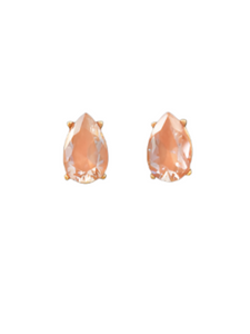 Glam Studs: Peach