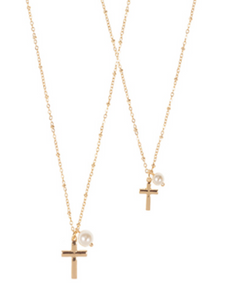 Cross Necklace Set