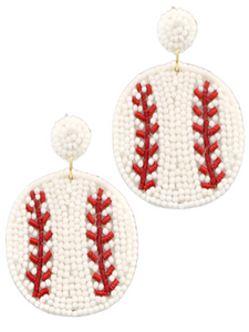 Baseball Earrings