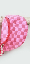 Load image into Gallery viewer, Bag Check Mini Cross Over Bag: Multi Colors