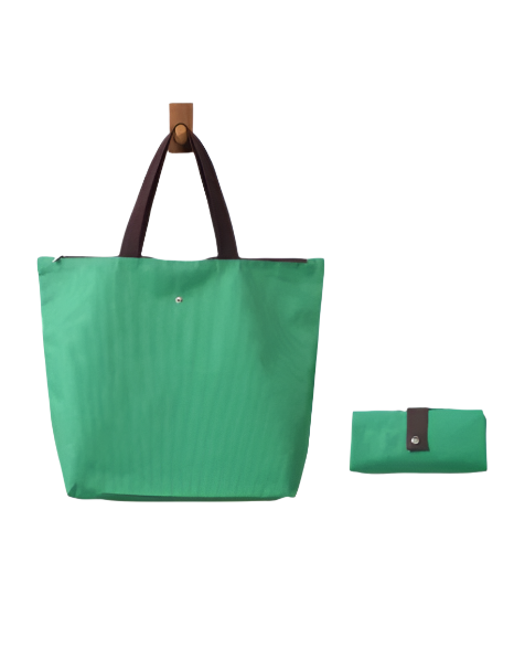 Oxford Tote Bag: Green