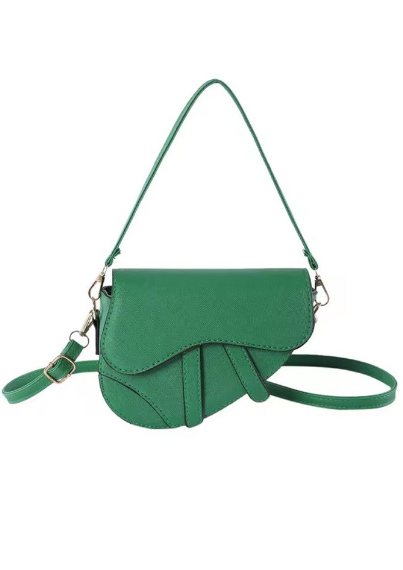 Saddlebag Purse: Green