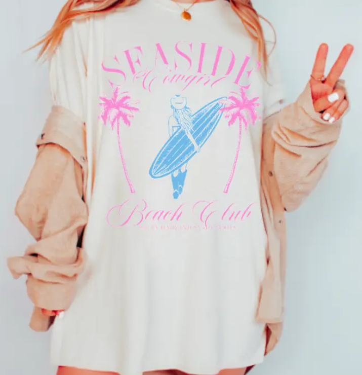 Seaside Cowgirl Tee: Medium