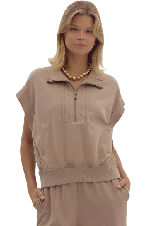 Yardley Top: Natural