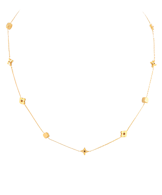 Clover & Cube Necklace