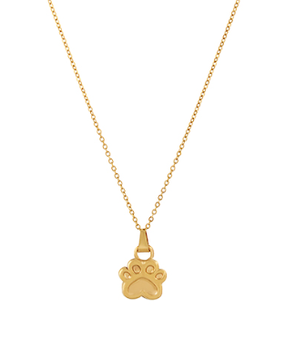 Gold Paw Necklace