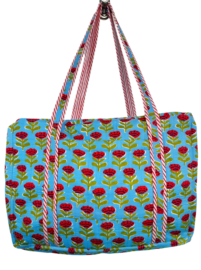 Floral Weekender Bag