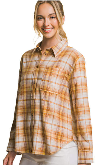 BF Golden Button Down