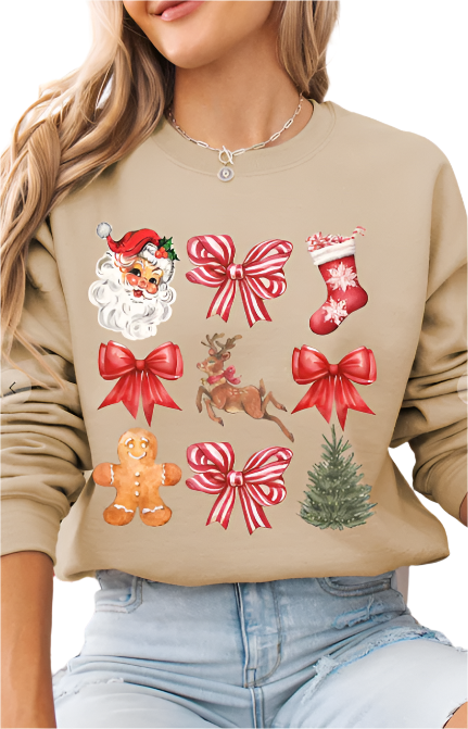 Merry Little Christmas Top: Large