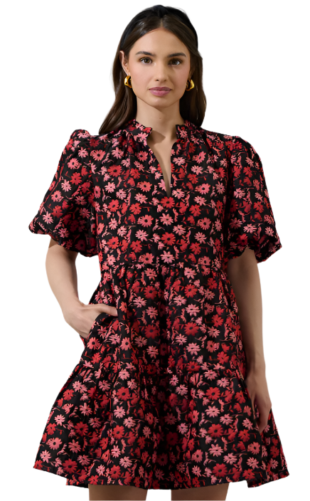 Poinsettia Designer Dress