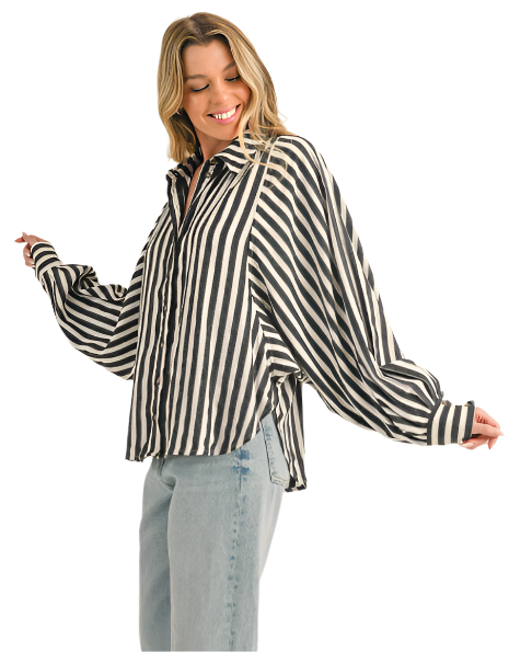 Stripe A Pose Blouse