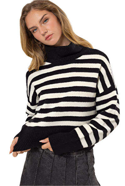 Out Cold Sweater:Blk