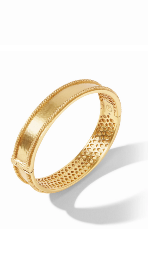 Monaco Hinge Bracelet: Gold