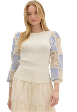 Load image into Gallery viewer, Evelyn Top: Cream