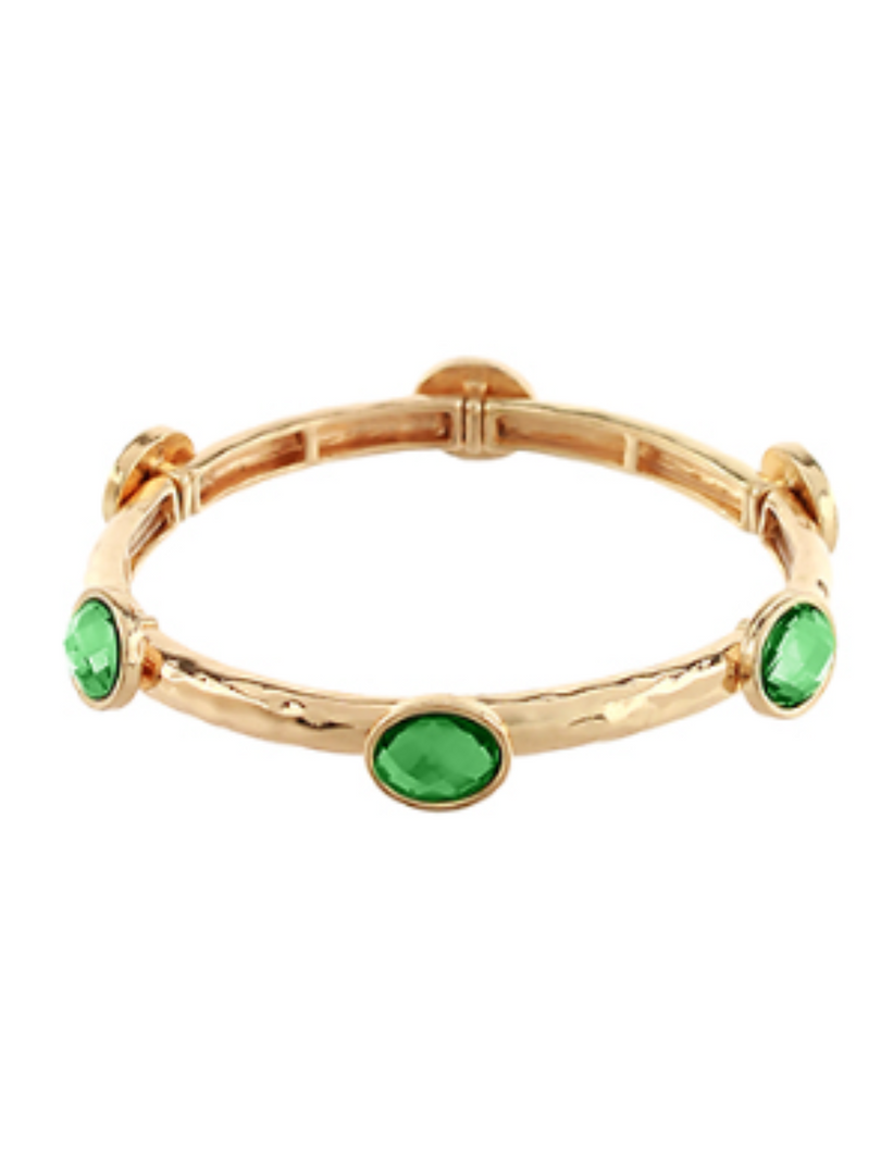 Emerald Jewel Bangle