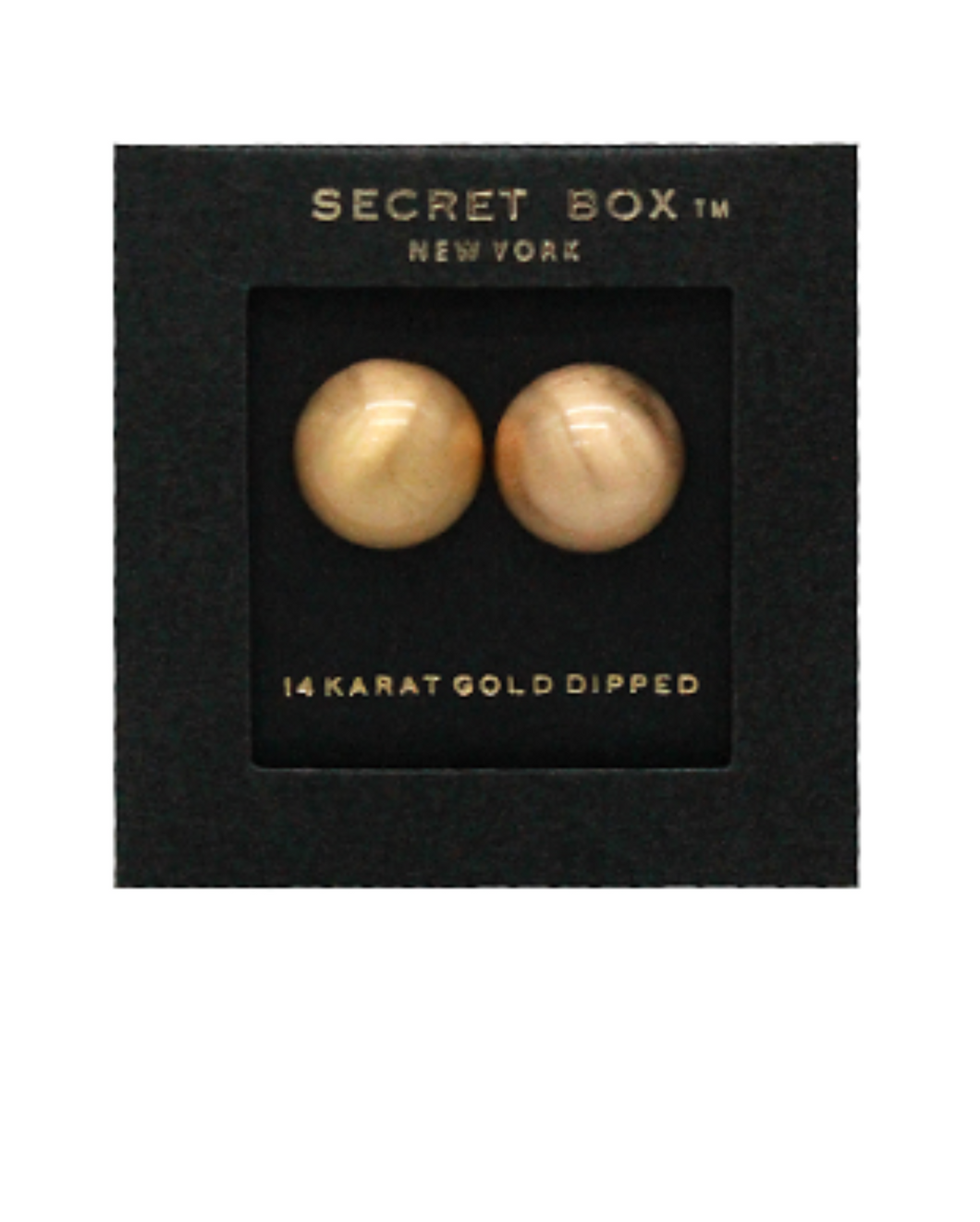 Secret Box Dot Studs