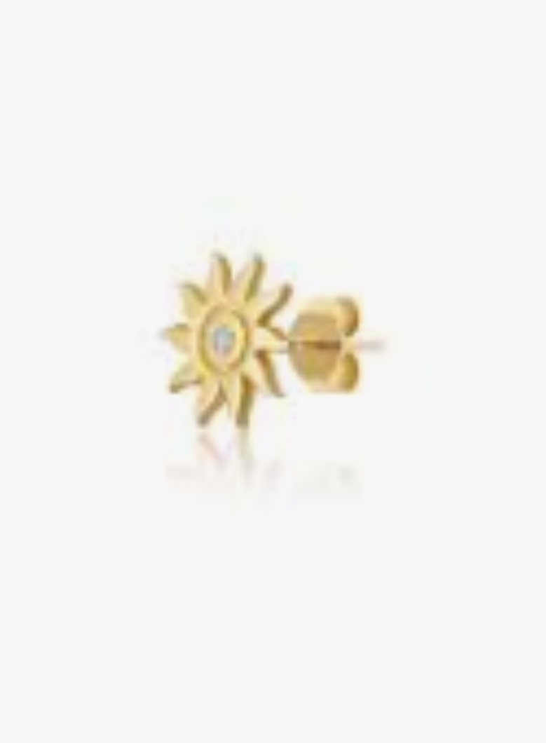 Diamond Sun Studs