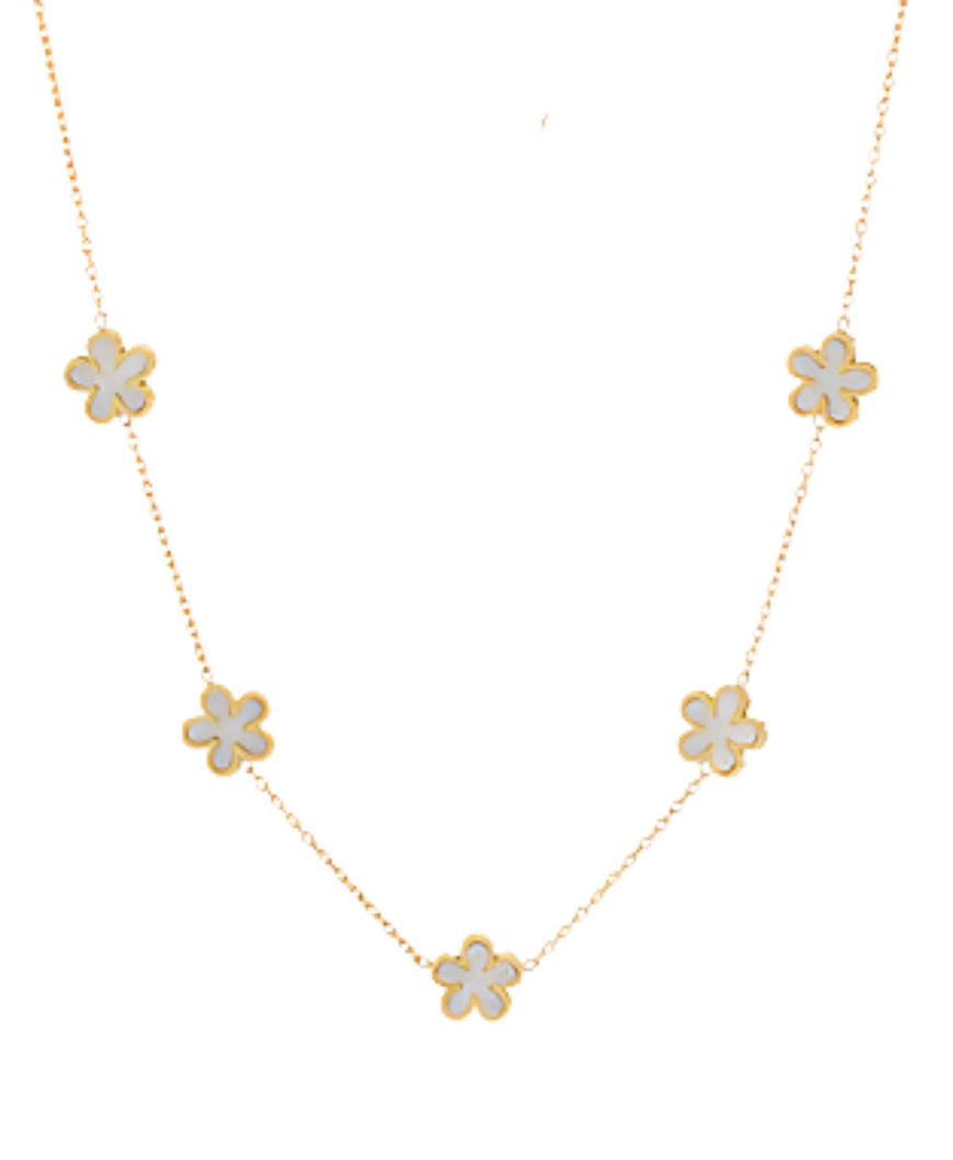 Flower Station Necklace