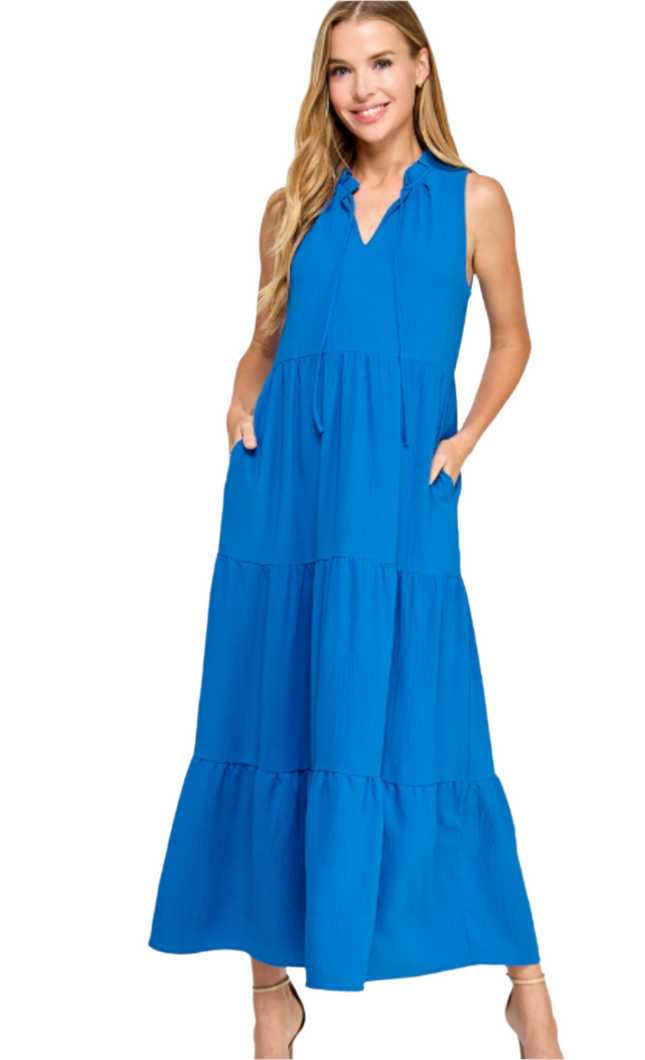 Beyond The Sea Maxi: Blue