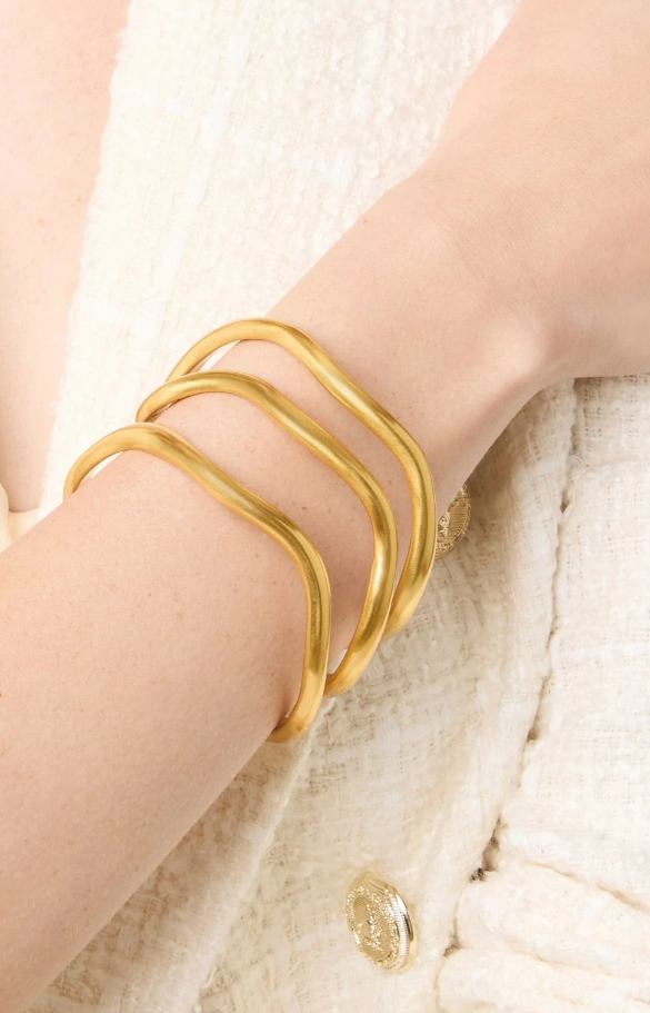 JV Wave Bangle: Large