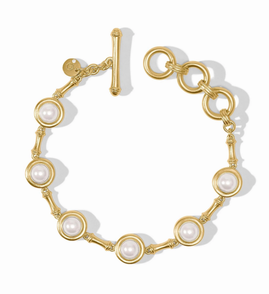 JV Bamboo Pearl Bracelet
