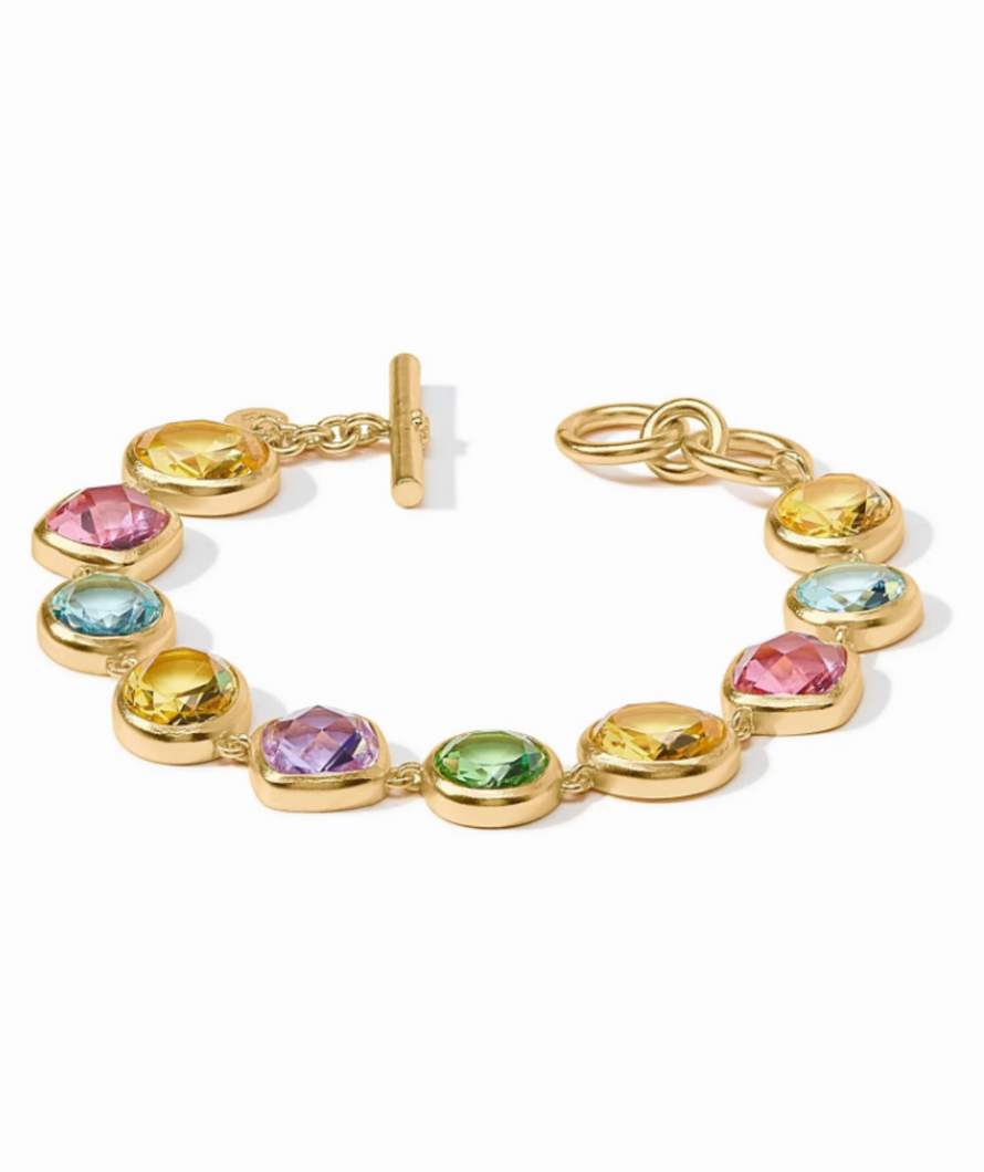 JV Kaleidoscope Tennis Bracelet: Multi