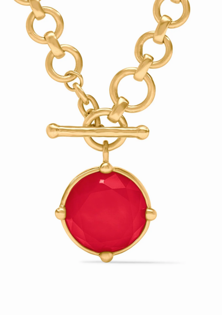 JV Honeybee Demi Necklace: Strawberry